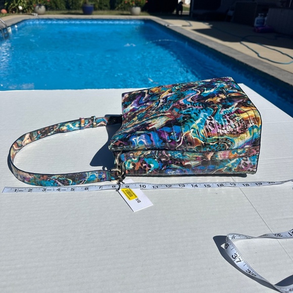 NWT Brahmin Celina Euphoria Melbourne Leather Shoulder Bucket Bag - Picture 9 of 15